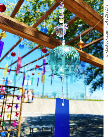Colorful wind chimes Colorful wind chimes 142288278