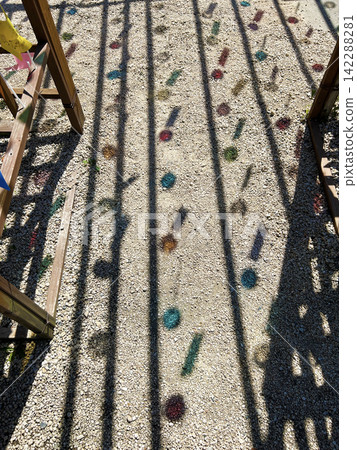 Wind bell shadow Wind bell shadow 142288281