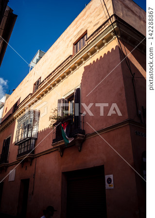Santa Cruz: Seville's Vibrant Economic Heart 142288867