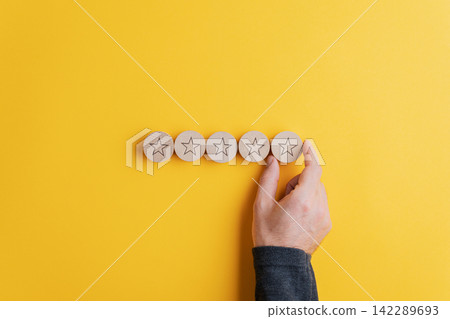 Conceptual image of quality and service Conceptual image of quality and service 142289693