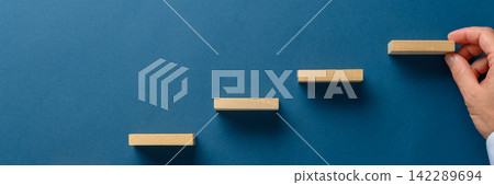 Conceptual image of strategy and promotion Conceptual image of strategy and promotion 142289694