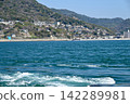 The fierce currents of the Kanmon Strait and Hayatomo Strait, and the scenery of the opposite shore (Shimonoseki City, Yamaguchi Prefecture). 142289981