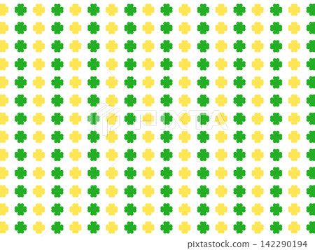 Yellow-green clover background material Yellow-green clover background material 142290194