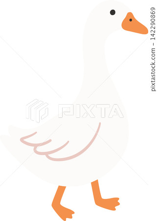 Playful white geese with soft pink bows on a blush gingham seamless pattern, whimsical spring artwork for Easter celebrations, cottage core fabric, gift wrap, stationery, apparel and home decoration Playful white geese with soft pink bows on a blush gingham seamless pattern, whimsical spring artwork for Easter celebrations, cottage core fabric, gift wrap, stationery, apparel and home decoration 142290869