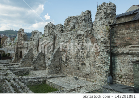 Taslihan archaeological site in Sarajevo Taslihan archaeological site in Sarajevo 142291891