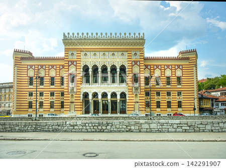National and University Library of Bosnia and Herzegovina in Sarajevo National and University Library of Bosnia and Herzegovina in Sarajevo 142291907