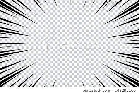 Comic manga radial lines with speed effect for comic books. Comic manga radial lines with speed effect for comic books. 142292166