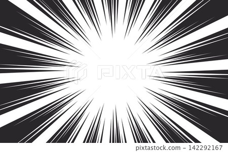 Comic manga radial lines with speed effect for comic books. Comic manga radial lines with speed effect for comic books. 142292167