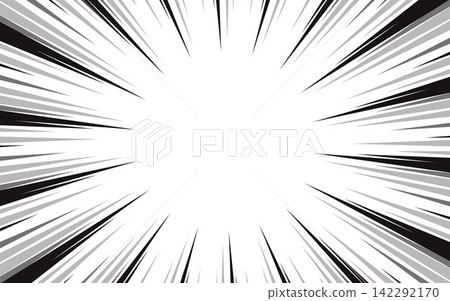Comic manga radial lines with speed effect for comic books. Comic manga radial lines with speed effect for comic books. 142292170