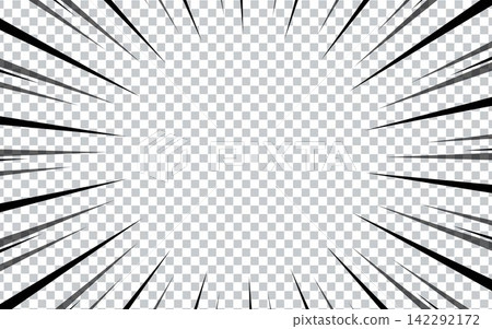 Comic manga radial lines with speed effect for comic books. Comic manga radial lines with speed effect for comic books. 142292172