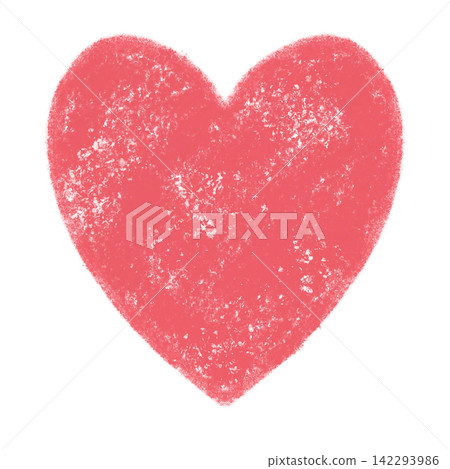 Heart icon, crayon, love, pink, red Heart icon, crayon, love, pink, red 142293986