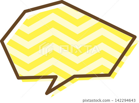 Individual speech bubble icons with patterns Individual speech bubble icons with patterns 142294643