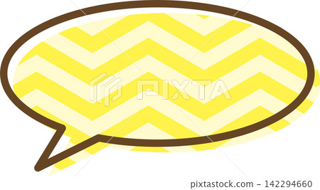 Individual speech bubble icons with patterns Individual speech bubble icons with patterns 142294660