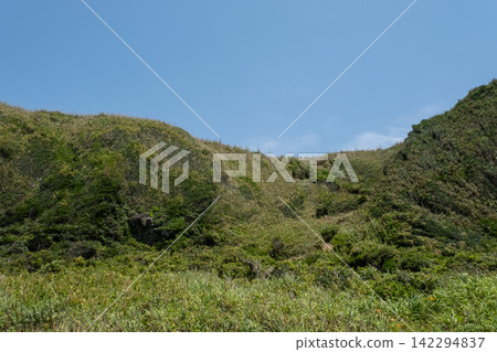 Summer in the Miura Peninsula, Kanagawa Prefecture: Cape and grasslands of Jogashima Island Summer in the Miura Peninsula, Kanagawa Prefecture: Cape and grasslands of Jogashima Island 142294837