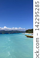 Beautiful sea and sky, scenery of a southern island, Gili Meno 142295285