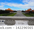 Chiang Kai-shek Memorial Hall, a historical building in Taipei. 142296565