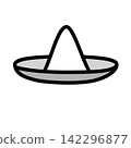 Salt piled on a silver plate 142296877