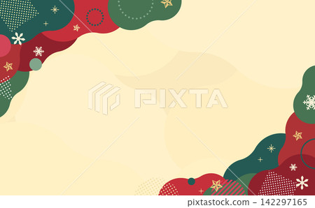 聖誕普普抽象畫框 1_橫向 聖誕普普抽象畫框 1_橫向 142297165