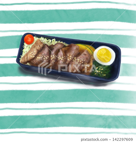 A delicious-looking grilled meat bento box A delicious-looking grilled meat bento box 142297609