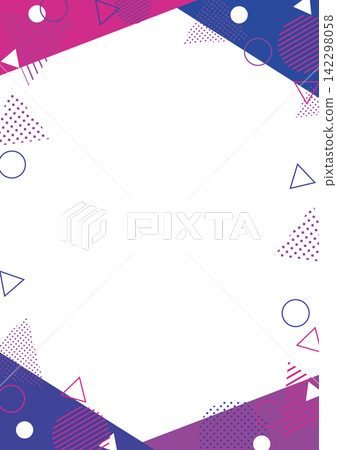 Geometric frame 142298058
