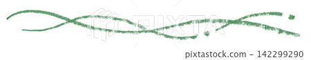 Crayon-drawn leaf design line art 4 Crayon-drawn leaf design line art 4 142299290