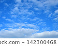 White clouds floating in the blue sky 142300468