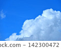 Summer blue sky and white clouds 142300472