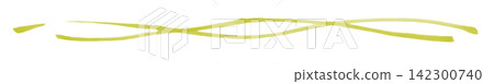 Multiple lines drawn with a softly blended marker, gold 5 142300740