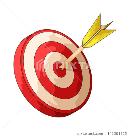 Illustration of Target Illustration of Target 142301525