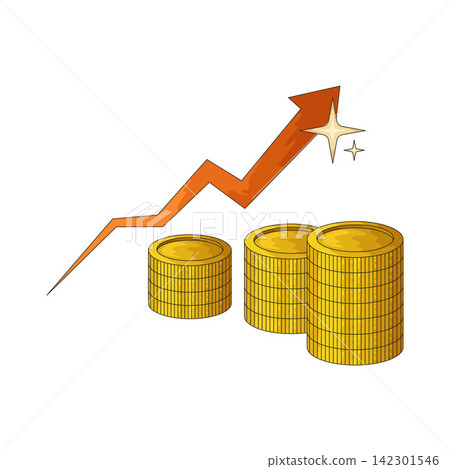 Illustration of Profit Illustration of Profit 142301546