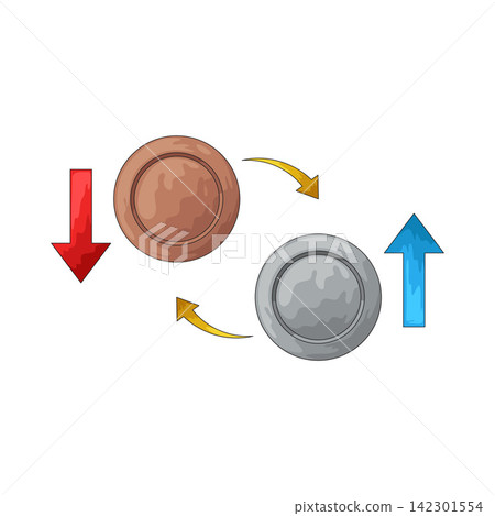 Illustration of Exchange Rate 142301554