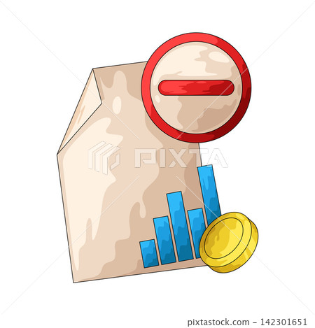 Illustration of Expense Illustration of Expense 142301651
