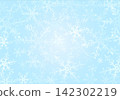 Watercolor snowflakes Watercolor snowflakes 142302219