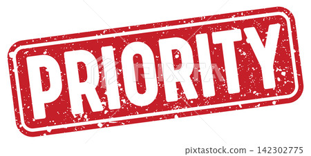 priority stamp. priority red rectangular grunge stamp on transparent background priority stamp. priority red rectangular grunge stamp on transparent background 142302775