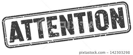 attention black grunge stamp with no background. attention stamp attention black grunge stamp with no background. attention stamp 142303298