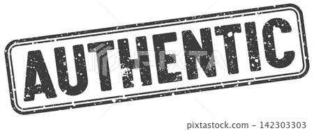 authentic black grunge stamp with no background. authentic stamp authentic black grunge stamp with no background. authentic stamp 142303303