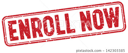 enroll now red grunge stamp with no background. enroll now stamp enroll now red grunge stamp with no background. enroll now stamp 142303385