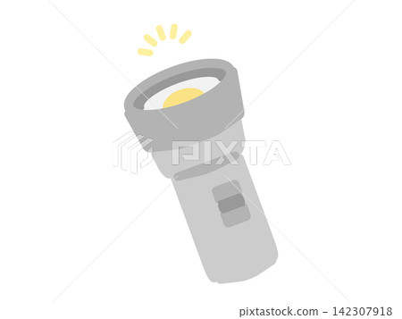 手電筒防災用品例證 手電筒防災用品例證 142307918