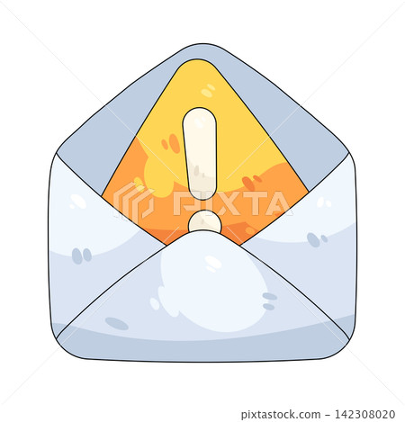 Illustration of email alert Illustration of email alert 142308020