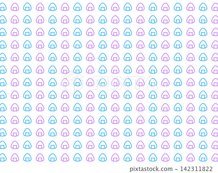 Blue-purple rice ball background material Blue-purple rice ball background material 142311822