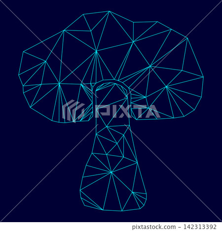 Explosion low poly triangulation triangulated polygonal electric cyan blue vibrant aqua neon color vector illustration image outline contour line Explosion low poly triangulation triangulated polygonal electric cyan blue vibrant aqua neon color vector illustration image outline contour line 142313392