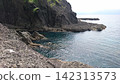 平靜的岩石海岸 142313573