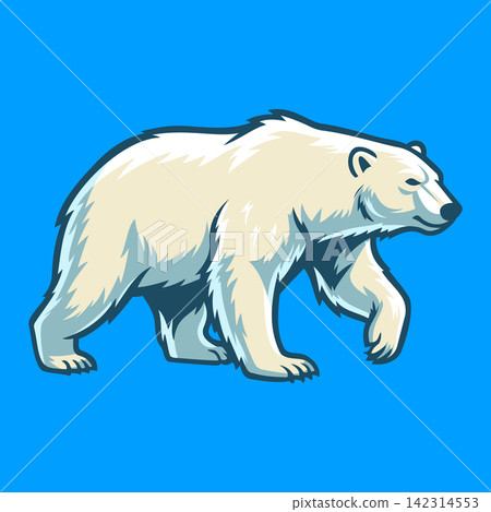 Bear Illustration Character Vector Logo Template Bear Illustration Character Vector Logo Template 142314553