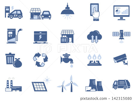 Smart city icons 10 Smart city icons 10 142315080