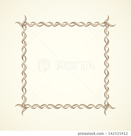Vignette. Vector drawing Vignette. Vector drawing 142315412