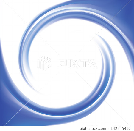 Vector background of cobalt swirling water texture 142315492