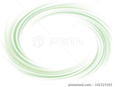 Vector background of bright green swirls Vector background of bright green swirls 142315503