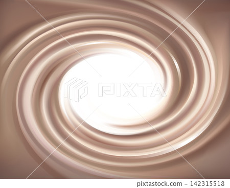 Vector background of swirling chocolate texture Vector background of swirling chocolate texture 142315518