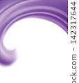 Vector background of swirling purple texture 142317644