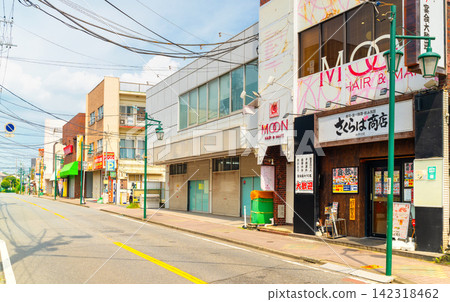 京成鬆戶線、箕台站、站前商店街、一番街商店協會 京成鬆戶線、箕台站、站前商店街、一番街商店協會 142318462